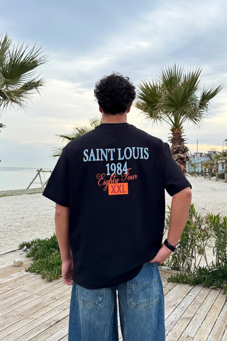 Saınt Louıs 1984 Baskılı Tişört