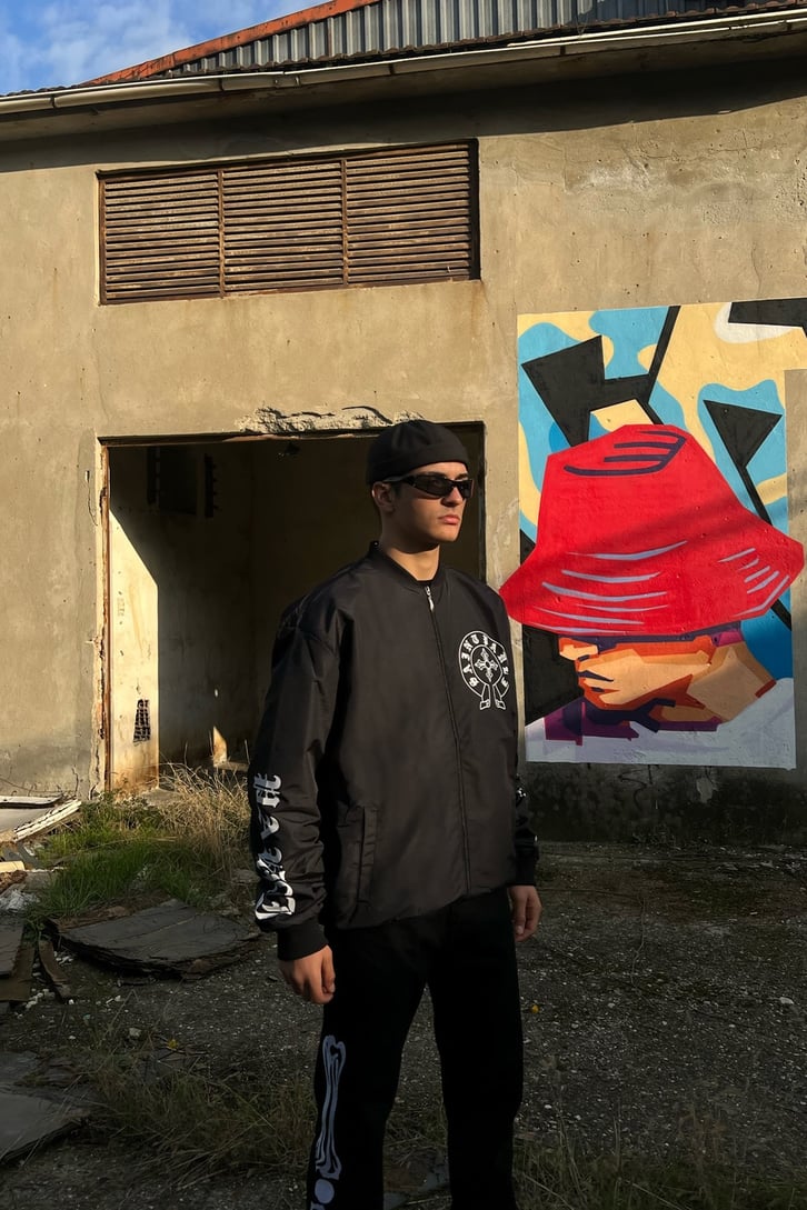 Saint Pauli Siyah Bomber Ceket