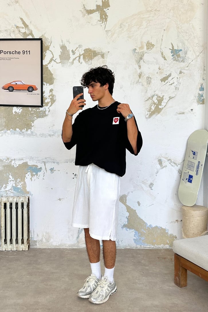 Sample Wıp Nakışlı Oversize Tişört