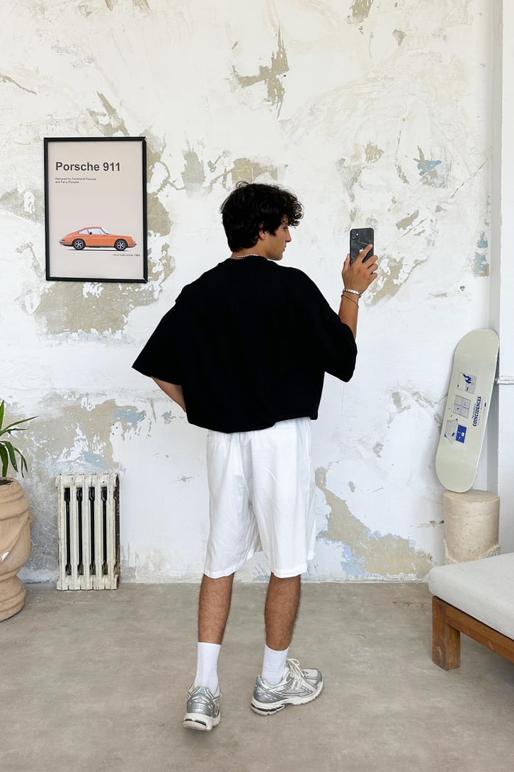 Sample Wıp Nakışlı Oversize Tişört