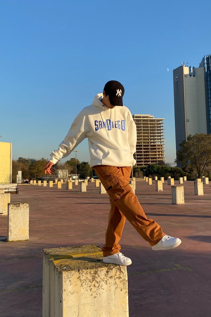 SAN DIEGO BASKILI OVERSIZE HOODIE