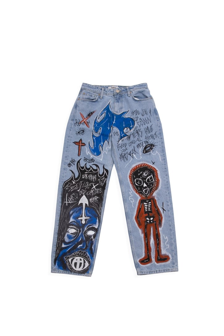 Scream Mouth Custom Pants