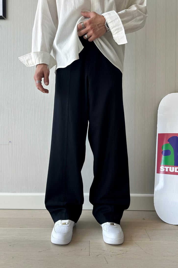 Seam Line Gabardin Pantolon