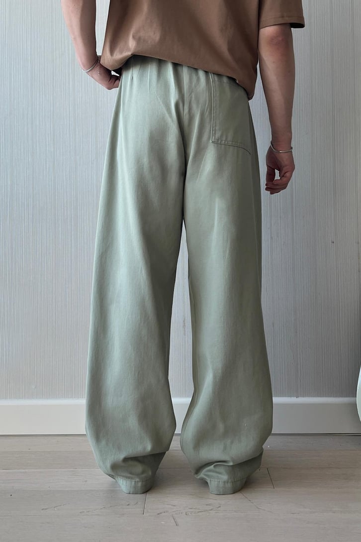 Seam Line Gabardin Pantolon