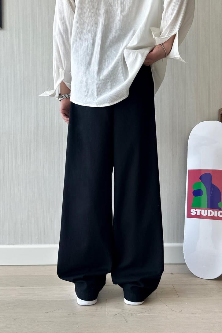 Seam Line Gabardin Pantolon