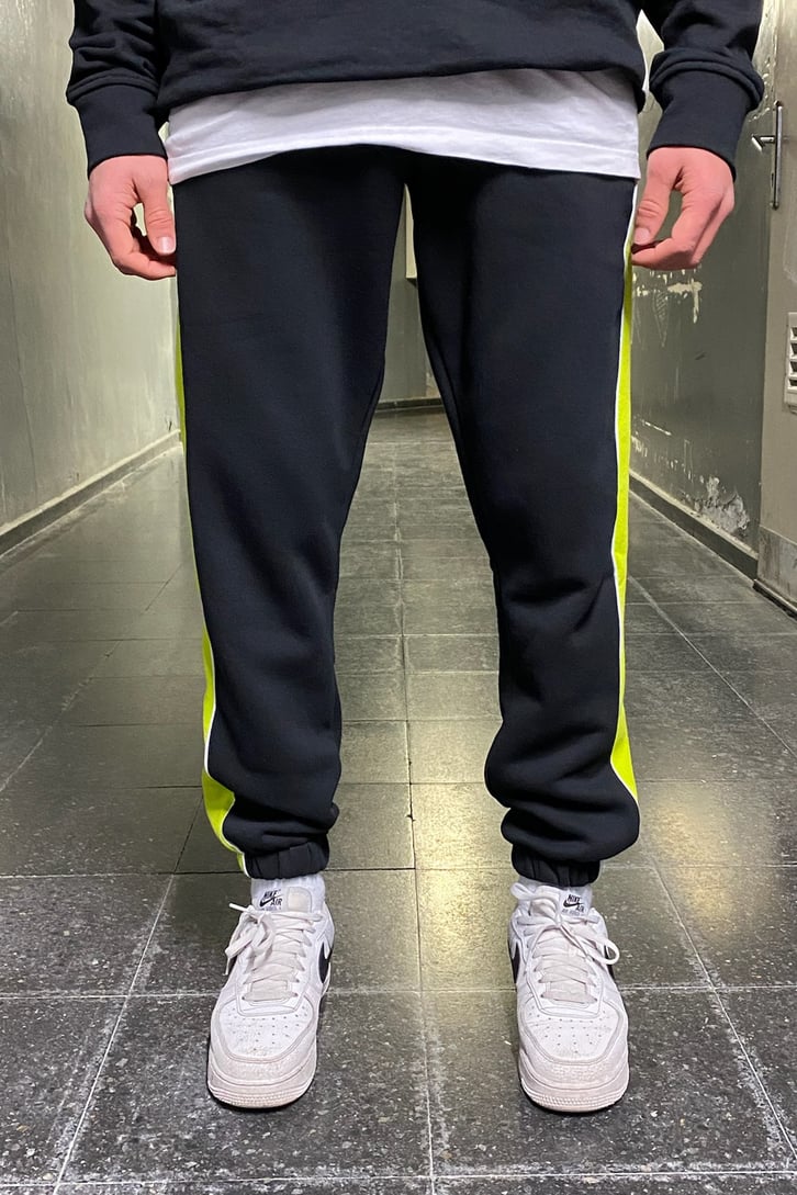 Şerit Detay Oversize Sweatpant
