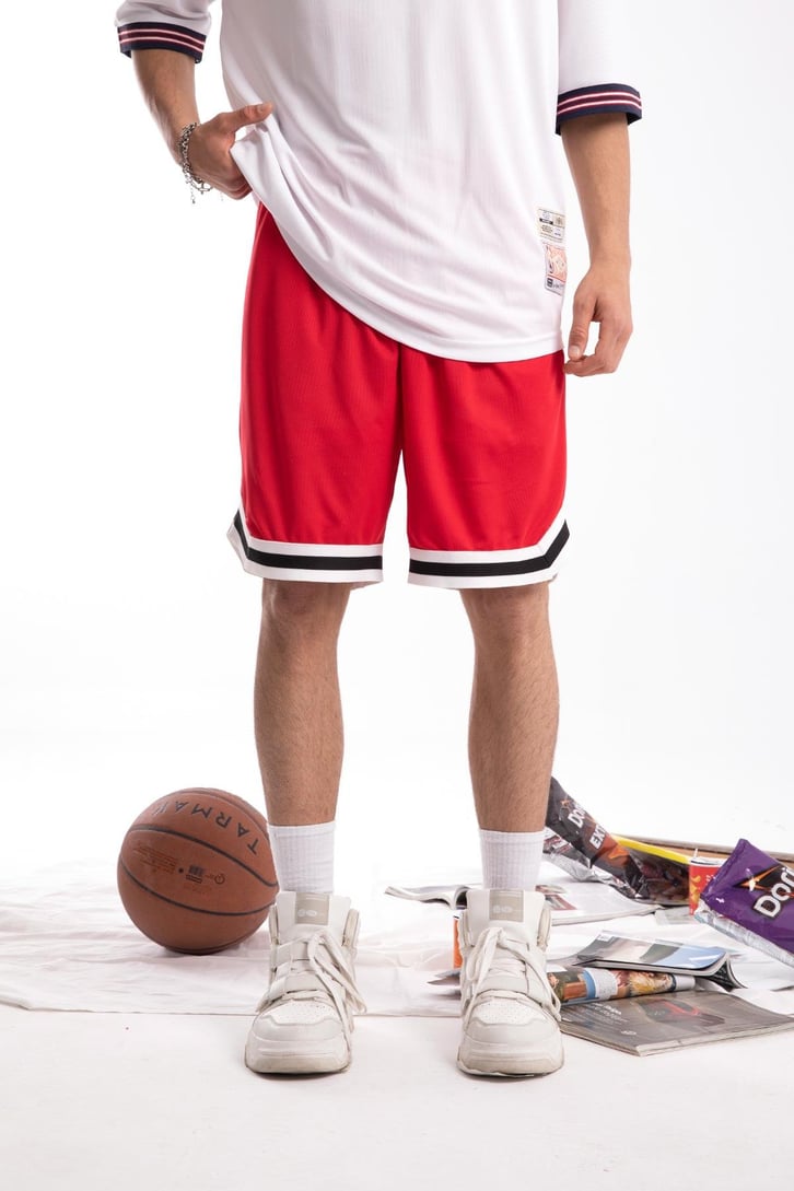 Şerit Detaylı Basketbol Şort
