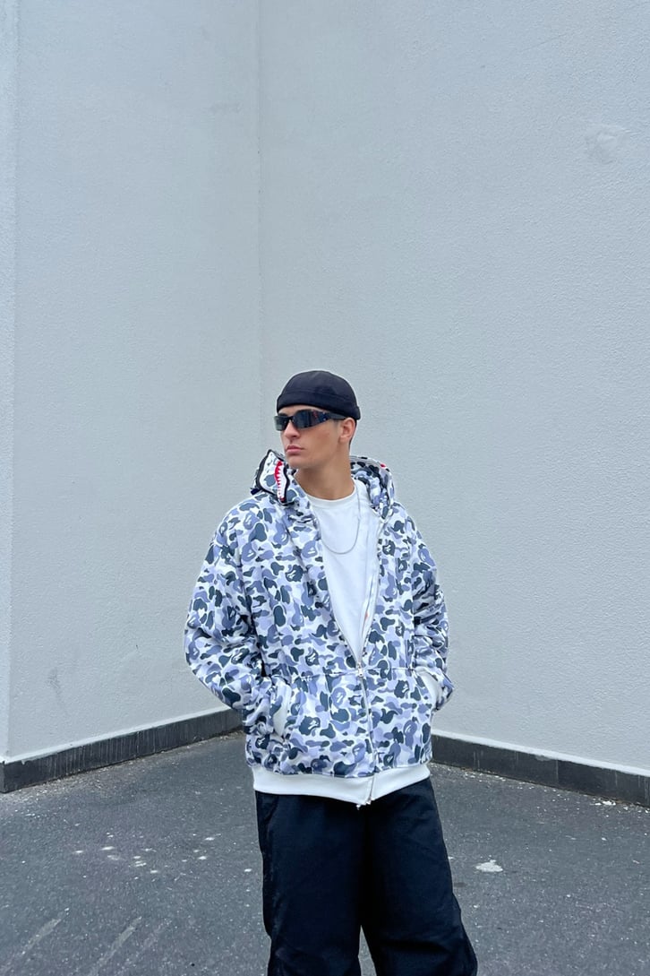 Shark Head Full Zip Hoodie