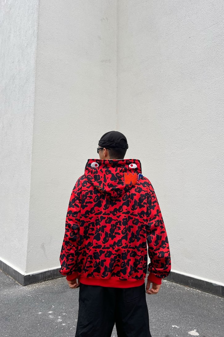Shark Head Full Zip Hoodie