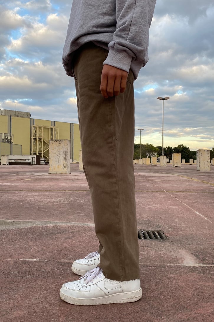 Sienna Color Loose Fıt Baggy Jean