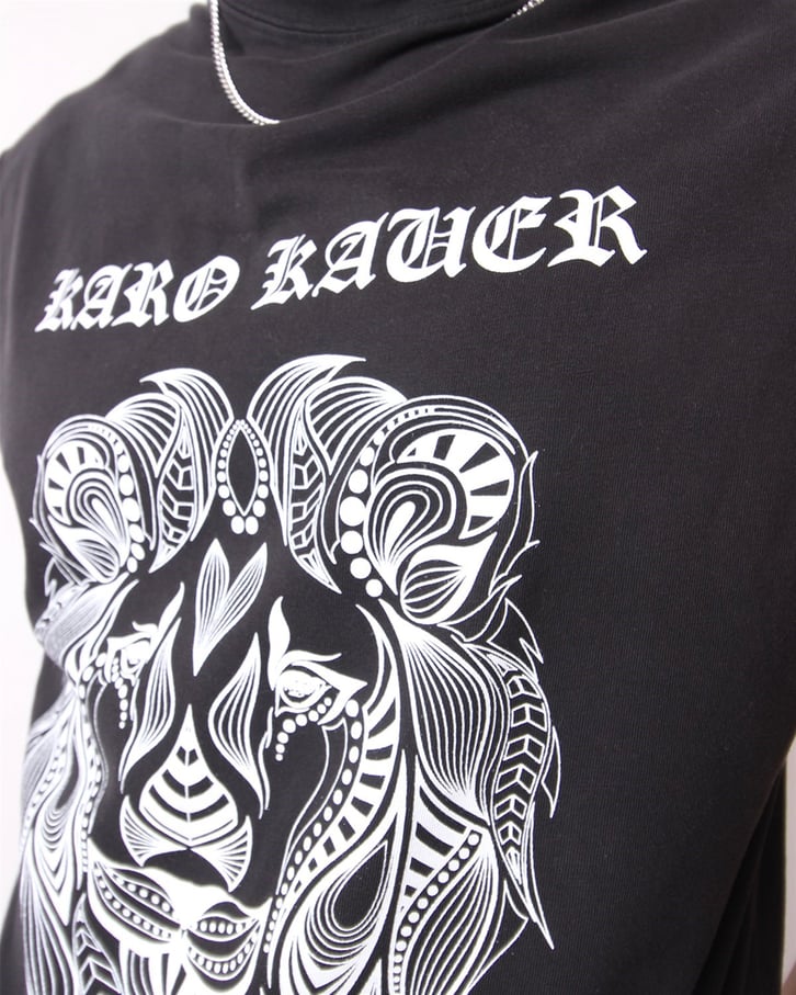 SIFIR KOL BASKILI TSHIRT