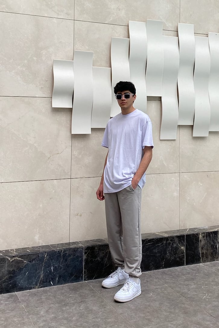 Since 98 Back Printed Oversize Sweatpant