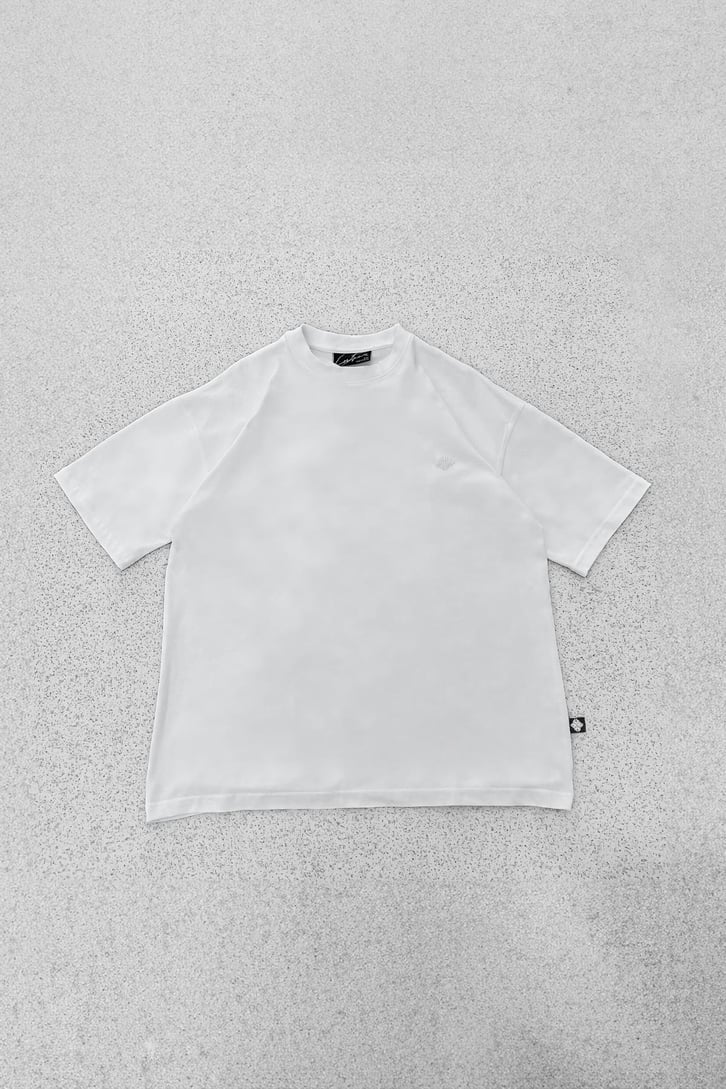 Sırt Nakışlı Oversize Tişört