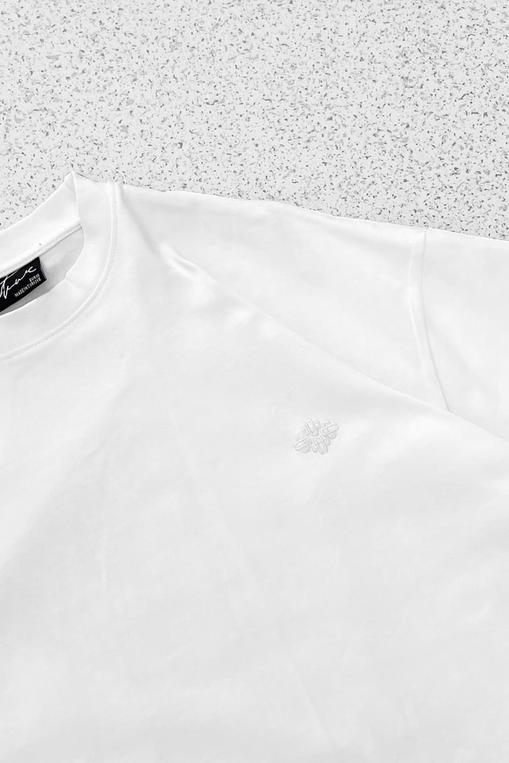 Sırt Nakışlı Oversize Tişört