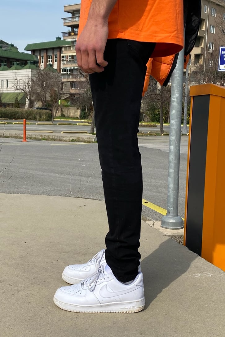 Siyah Basic Skinny Fit Pant