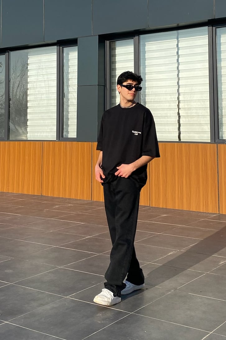 Skatelboro Oversize Printed Premium Tee