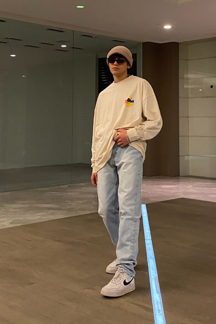Sky Blue Basic Premium Jean