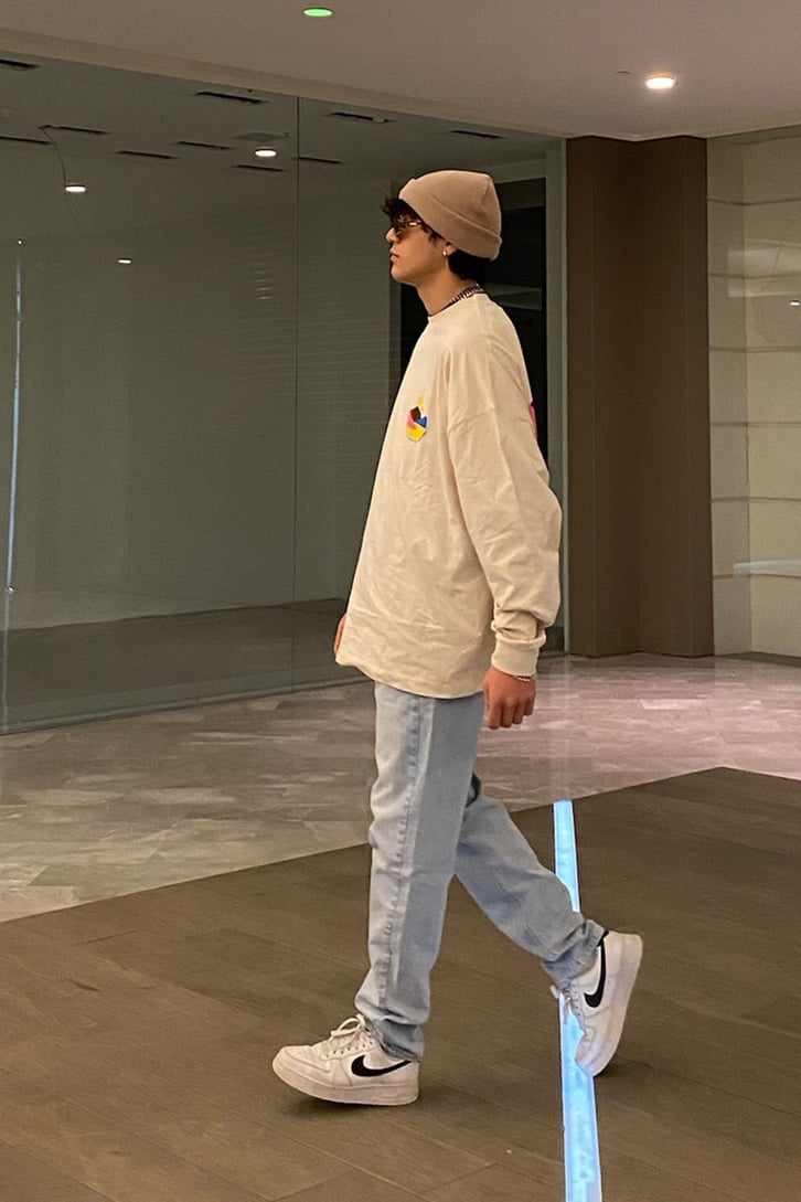 Sky Blue Basic Premium Jean