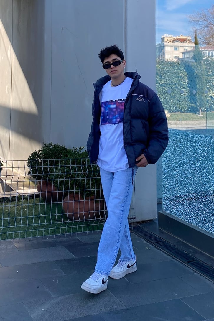 Sky Blue Basic Premium Jean