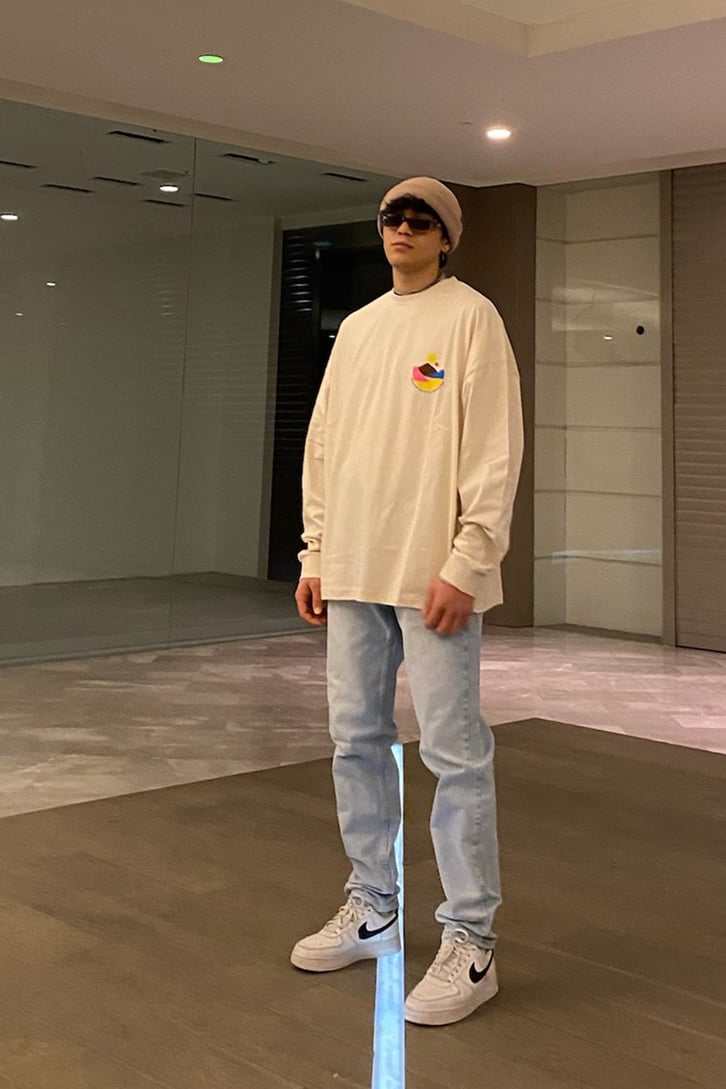 Sky Blue Basic Premium Jean