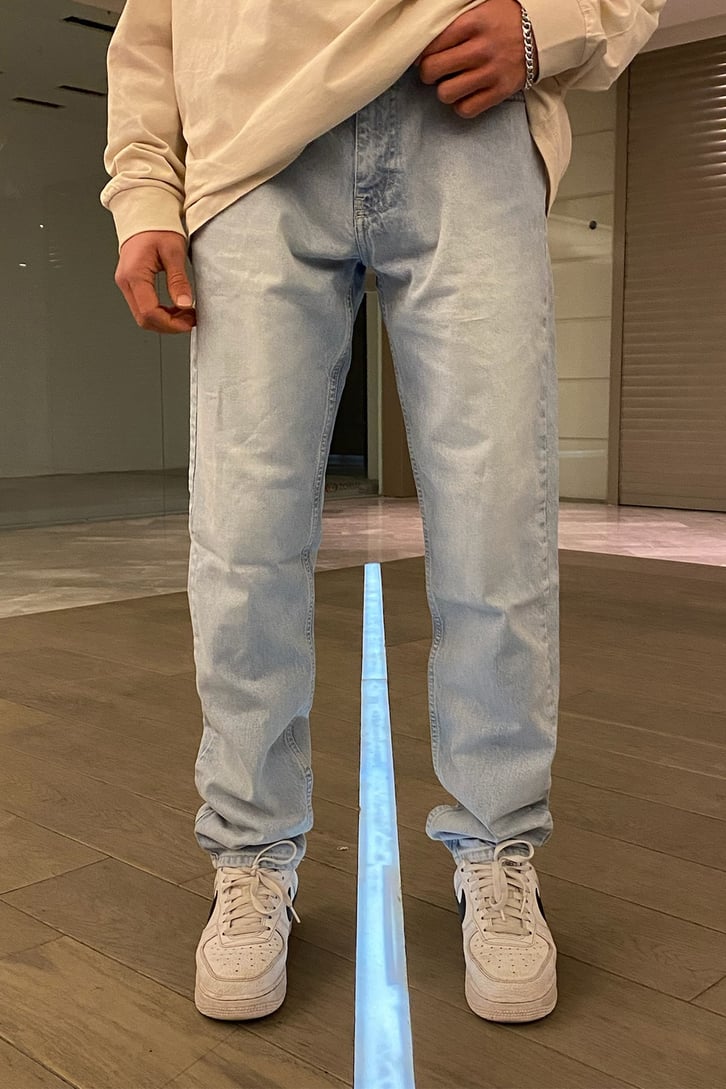 Sky Blue Basic Premium Jean