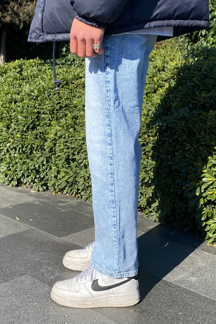 Sky Blue Basic Premium Jean