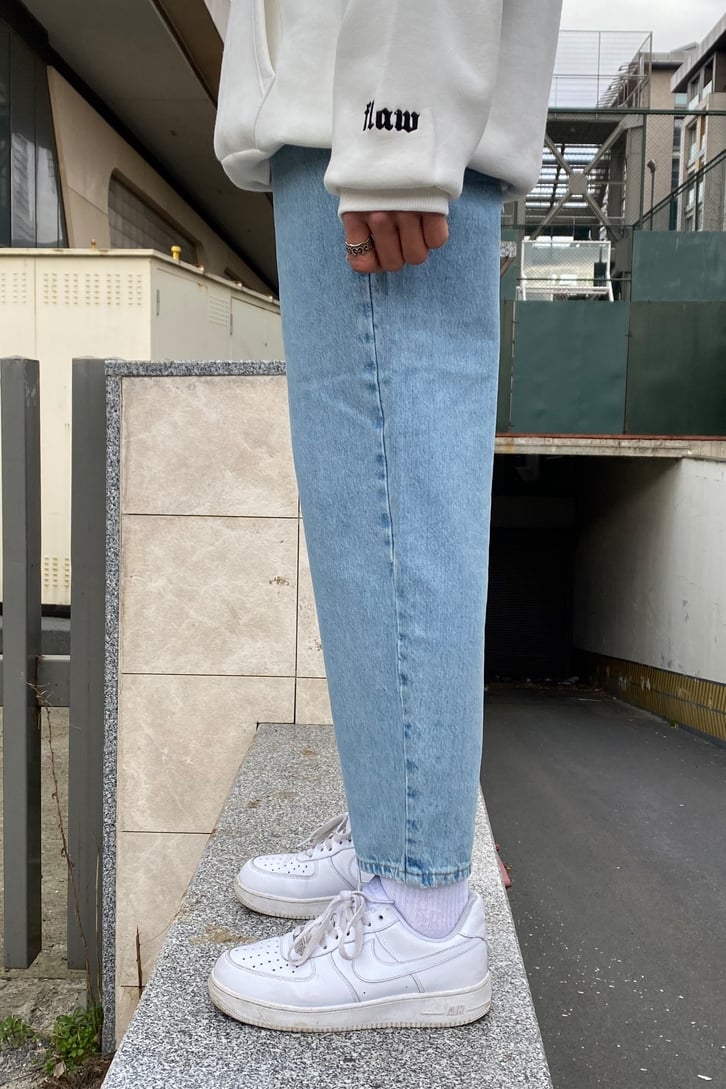 Sky Blue Mom Fit Jean
