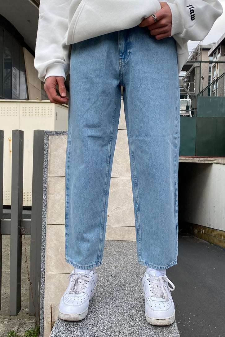 Sky Blue Mom Fit Jean