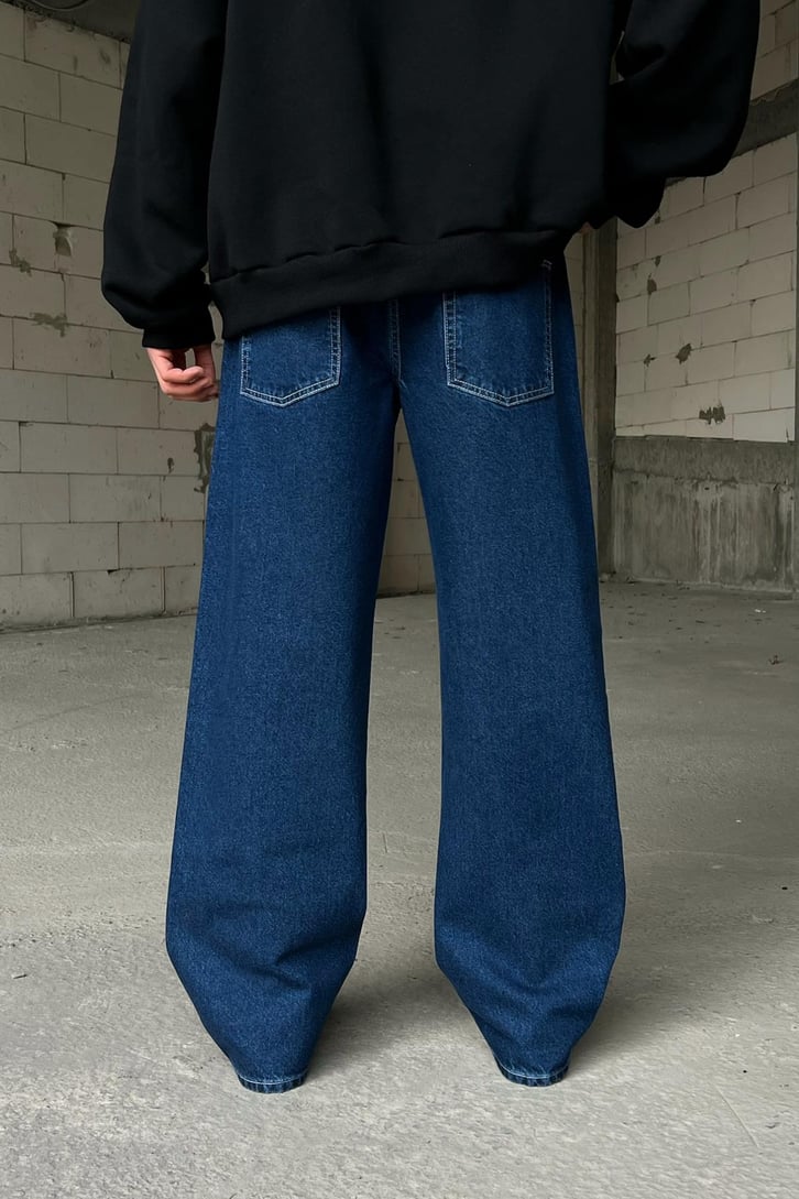 Smiley World Mavi Baggy Jean