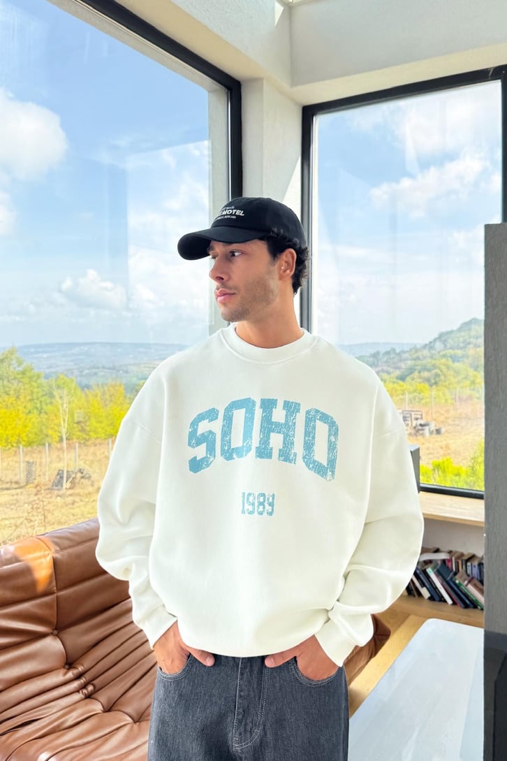 Soho Baskılı Sweat