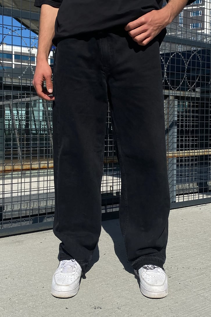 Special Edition Siyah Extra Baggy Jean