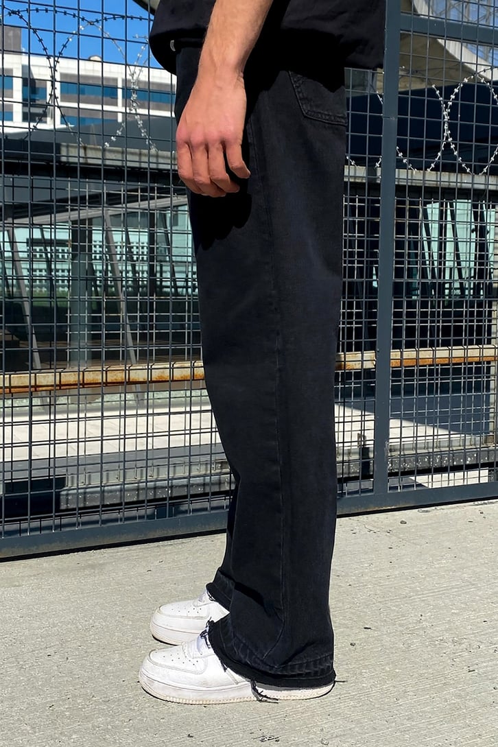Special Edition Siyah Extra Baggy Jean