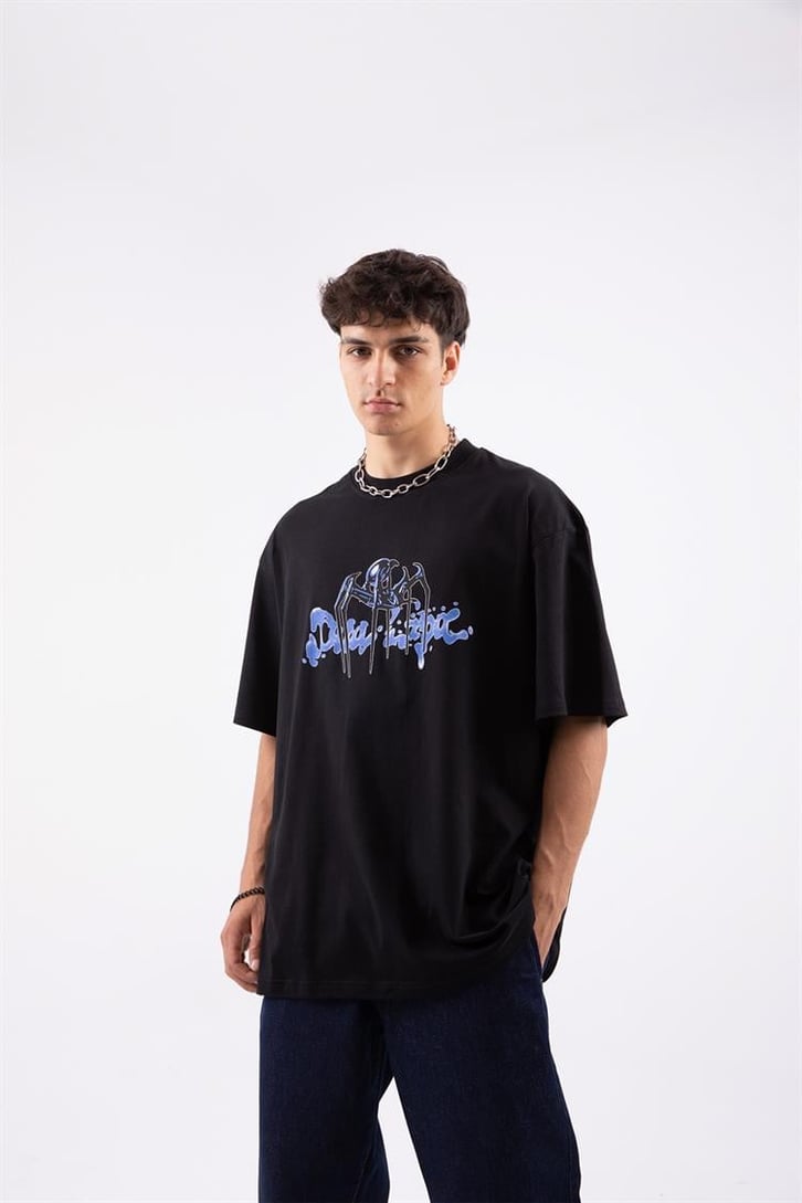 Spider Baskılı Tshirt
