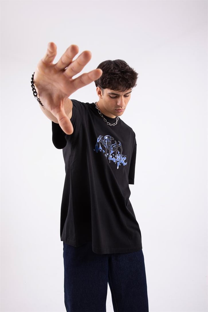 Spider Baskılı Tshirt