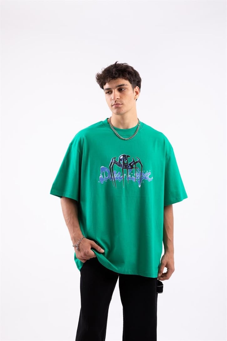 Spider Baskılı Tshirt