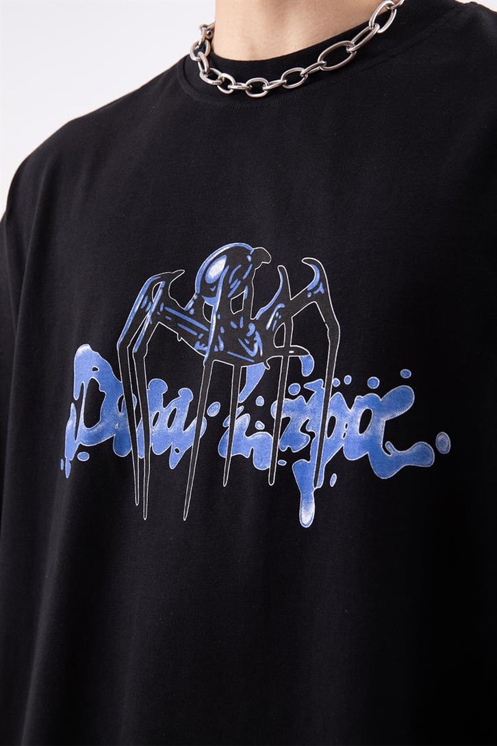 Spider Baskılı Tshirt