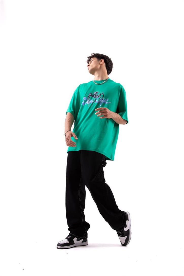 Spider Baskılı Tshirt