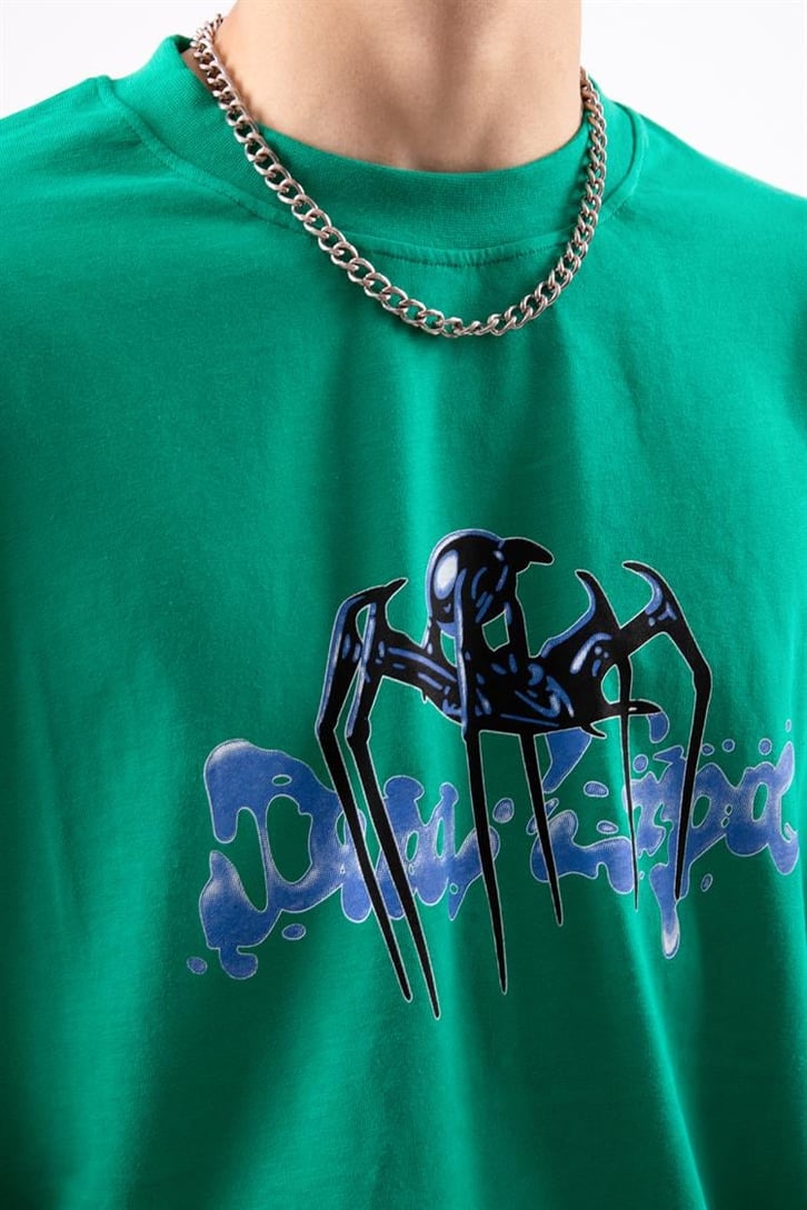 Spider Baskılı Tshirt