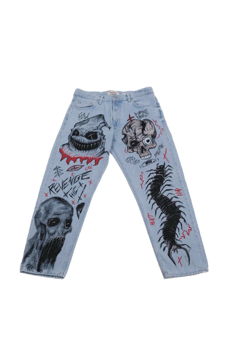 Spider Web Custom Pants