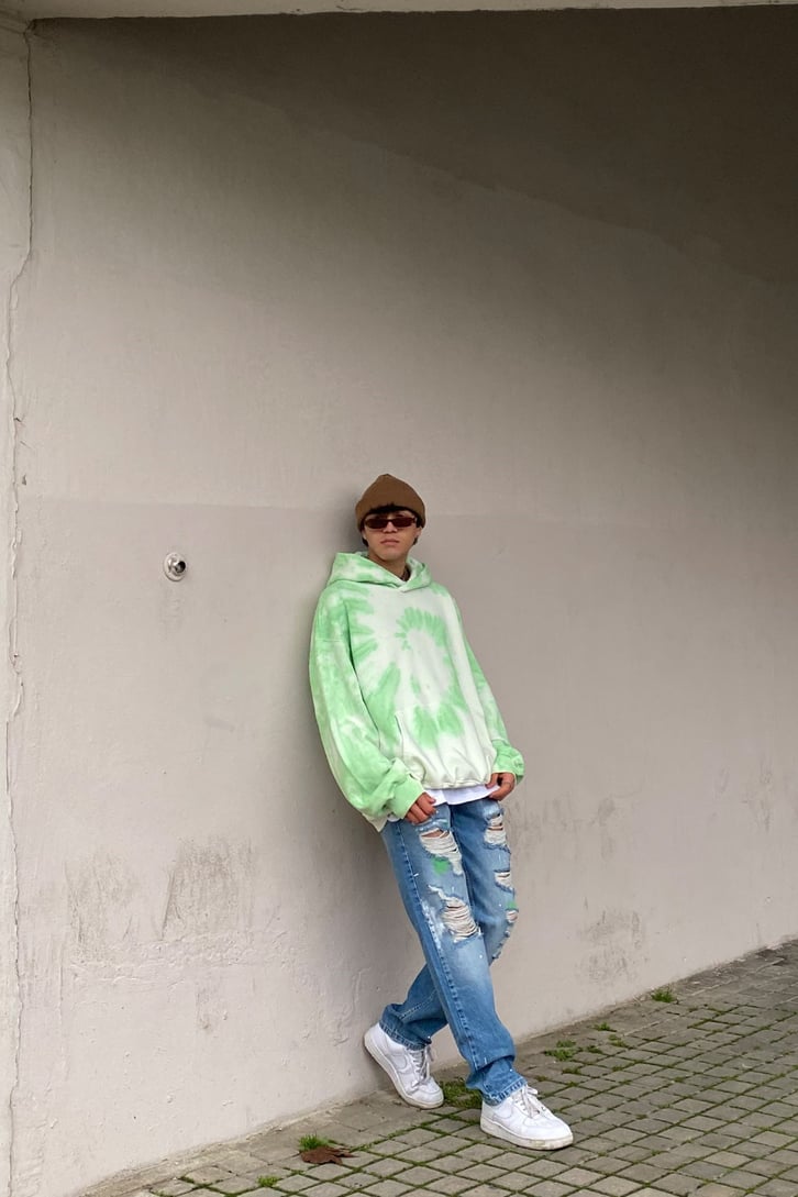 Spinn Tie Dye Oversize Premium Hoodie
