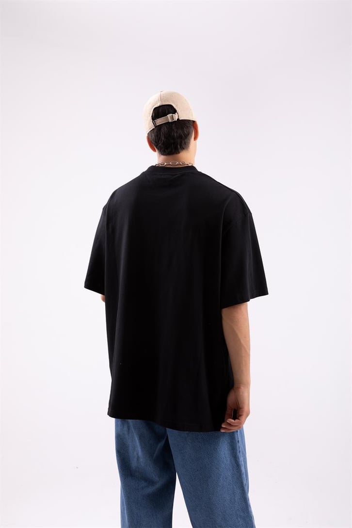 Spmd Baskılı Oversize Tshirt