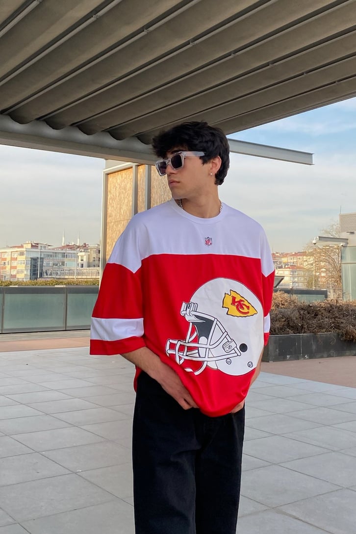 Sports Helmet Printed Uniform
