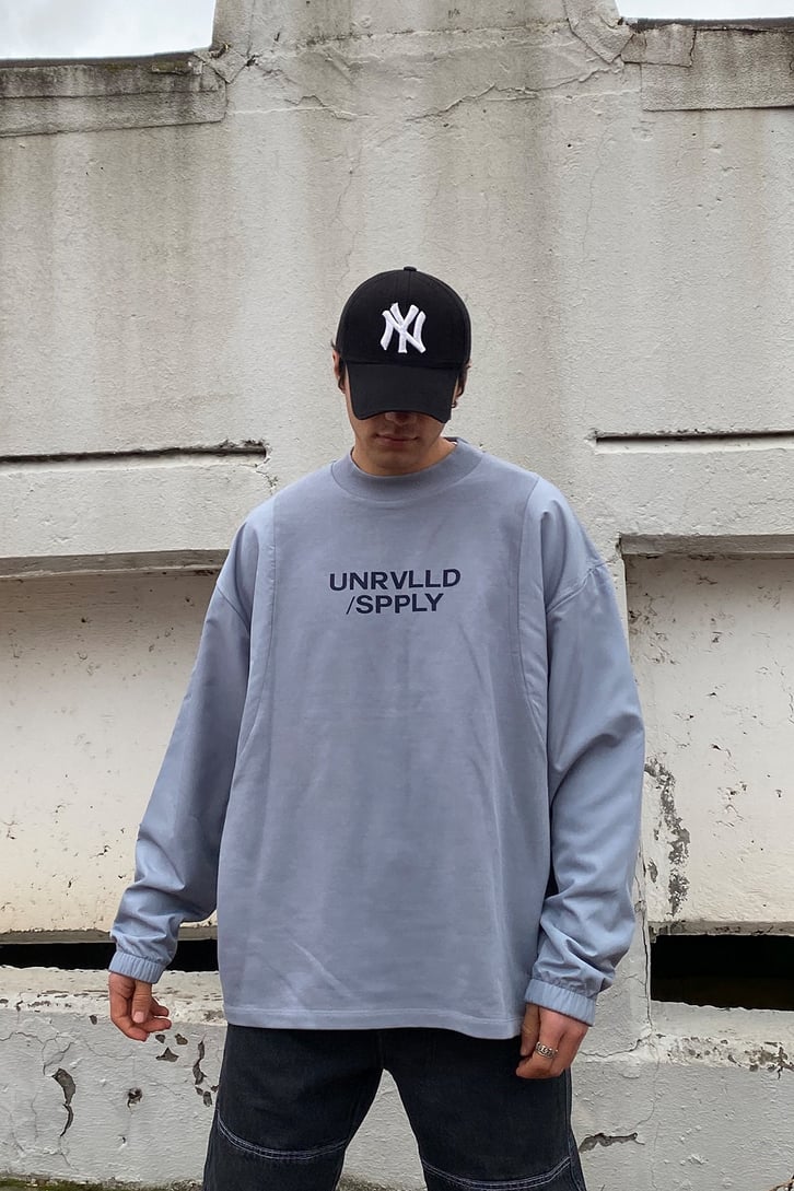 SPPLY Overisize Gray Sweatshirt