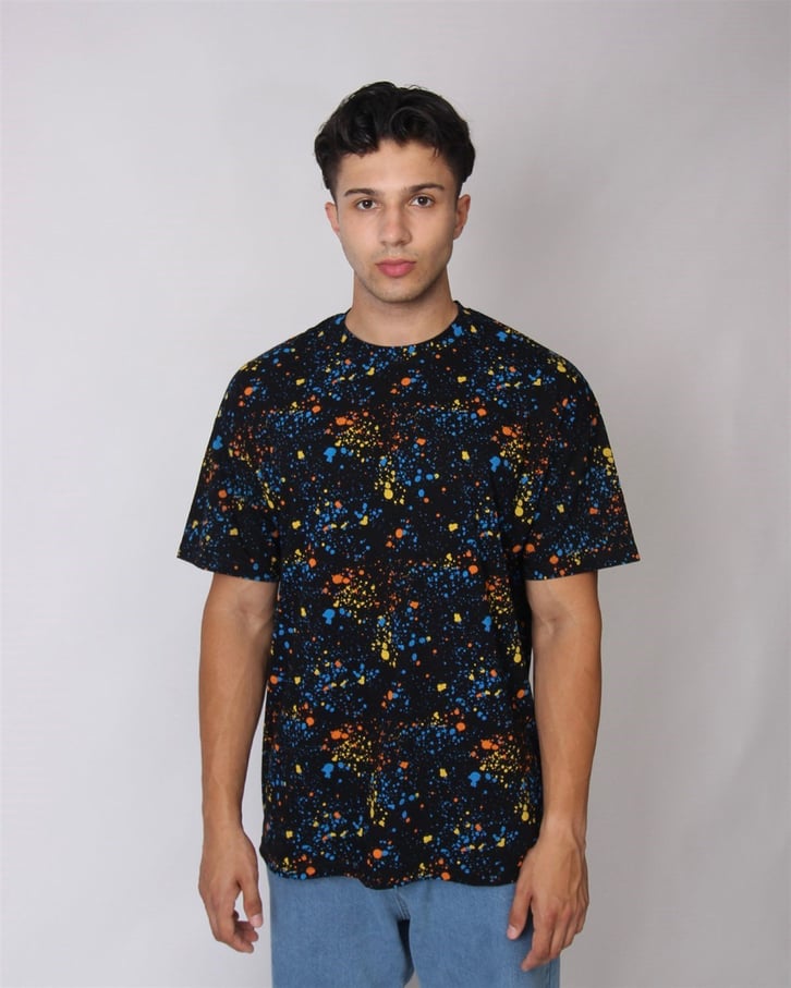 SPREY BOYA BASKILI OVERSIZE PREMIUM TSHIRT