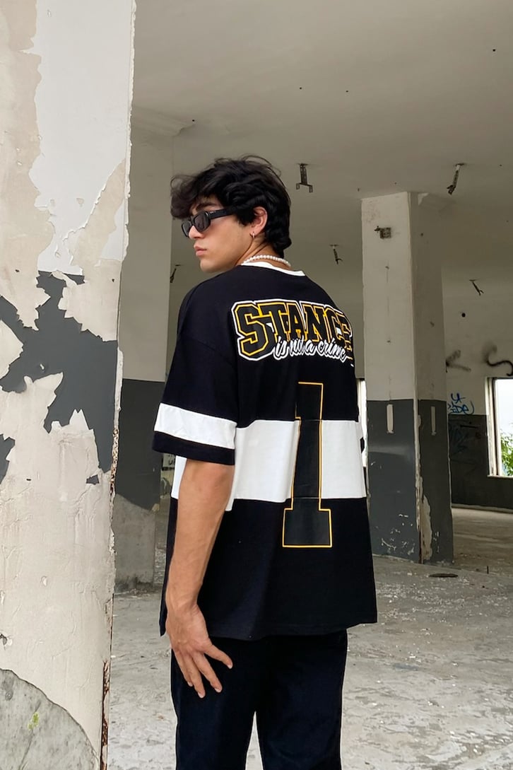 Stance 1 Baskılı Beyaz Tshirt