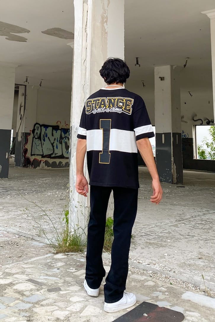 Stance 1 Baskılı Beyaz Tshirt
