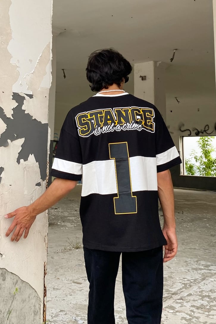 Stance 1 Baskılı Beyaz Tshirt