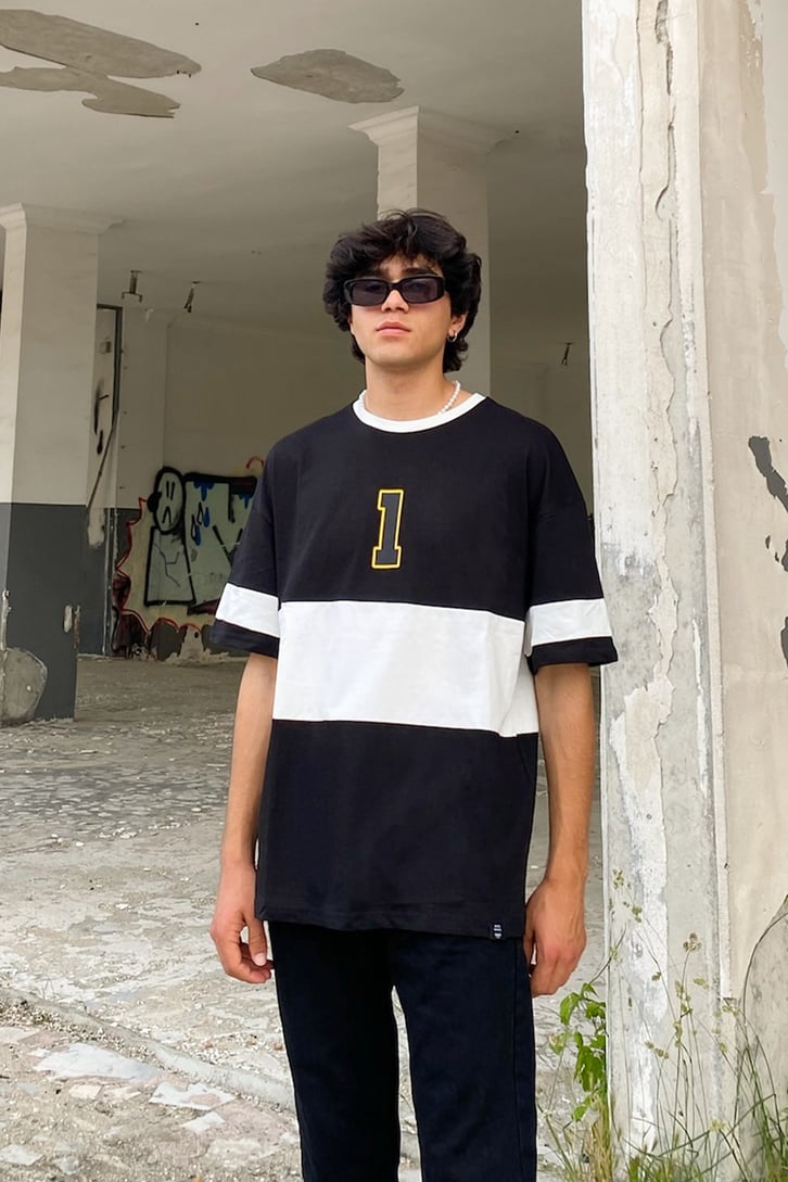 Stance 1 Baskılı Beyaz Tshirt