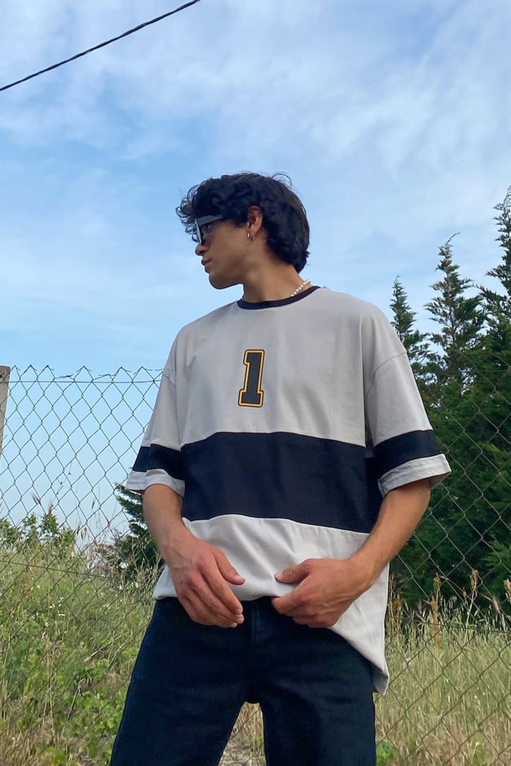 Stance 1 Baskılı Beyaz Tshirt