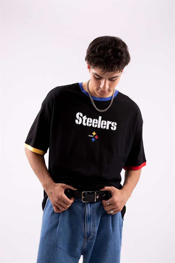 Steelers Baskılı Oversize Tshirt